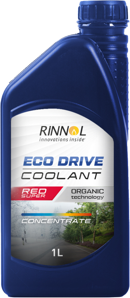 Cooling liquid RINNOL ECO DRIVE COOLANT RED SUPER (e1L)