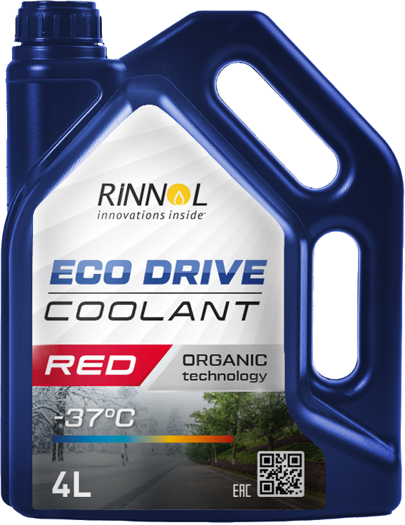 Жидкость охлаждающая RINNOL ECO DRIVE COOLANT RED (e4L)